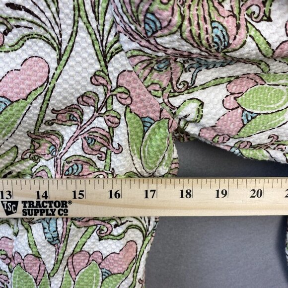 Vintage Elliott Lauren Blazer Womens 12 Floral Jacket Grandmacore Made In Usa - Picture 6 of 11